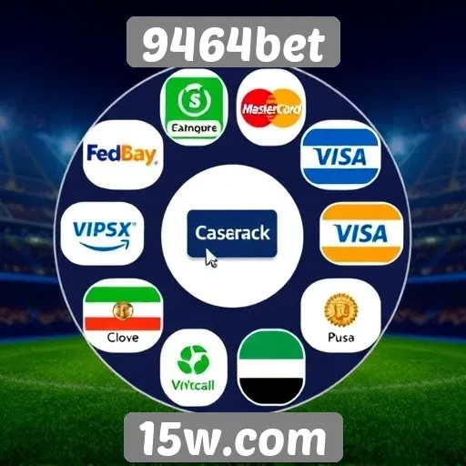 Métodos de pagamento aceitos pelo 9464bet